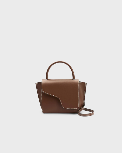 Bag Montalcino Cannella Contrast Stitch Brown ONESIZE 1