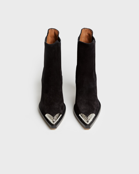 Boots Dallas Embellished Toe  Black 2