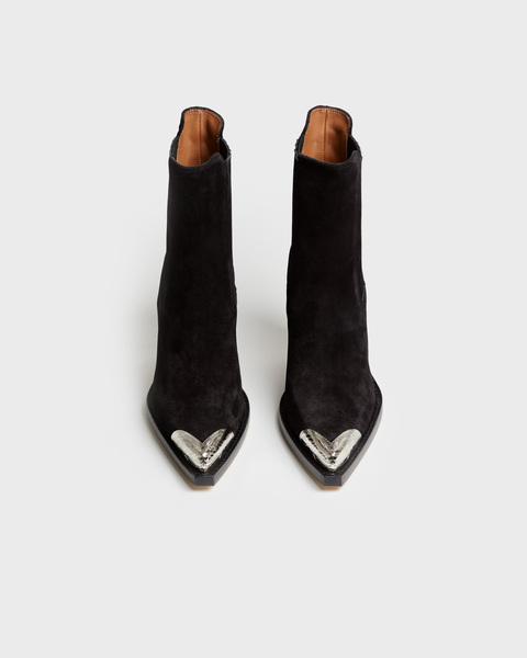 Boots Dallas Embellished Toe  Svart 2