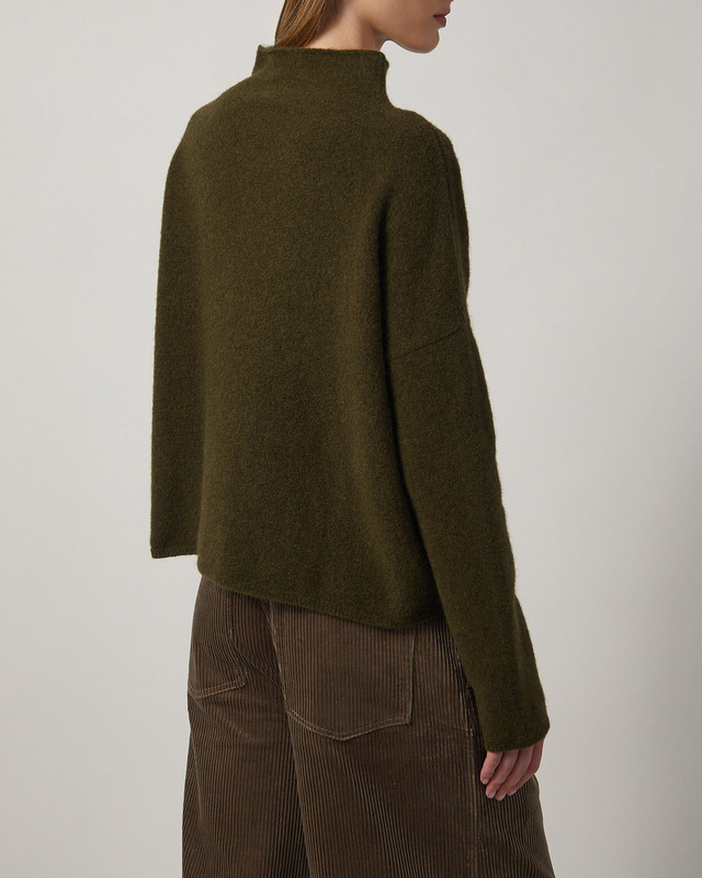 Filippa K Sweater Mika Yak Funnelneck Green XS