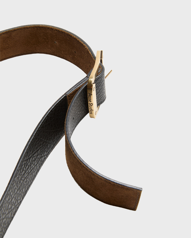 Acne Studios Bälte Reversible Leather Cognac M