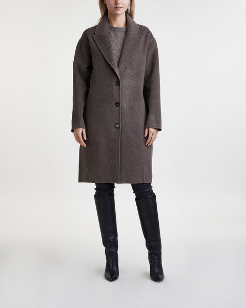 Coat Mady Cahsmere  Chestnut 1
