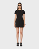 Sportmax Kjole Jersey Black L