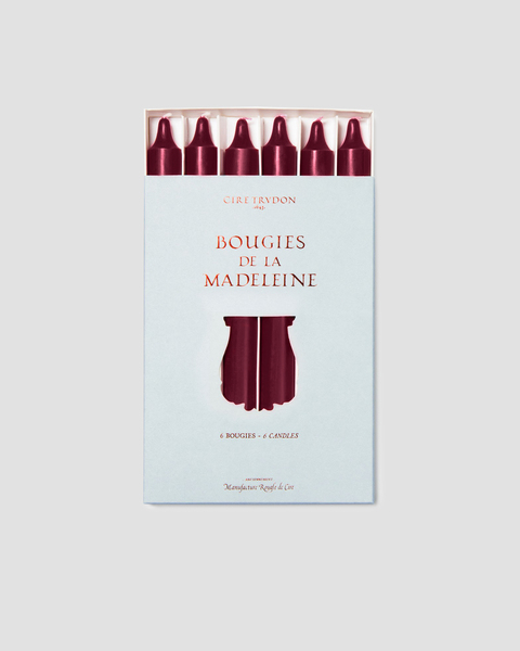 Candles 6 Madeleines Burgundy  ONESIZE 1