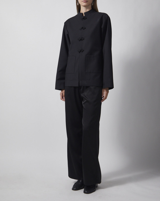 RÓHE Jacket Pankou Closure Black 34