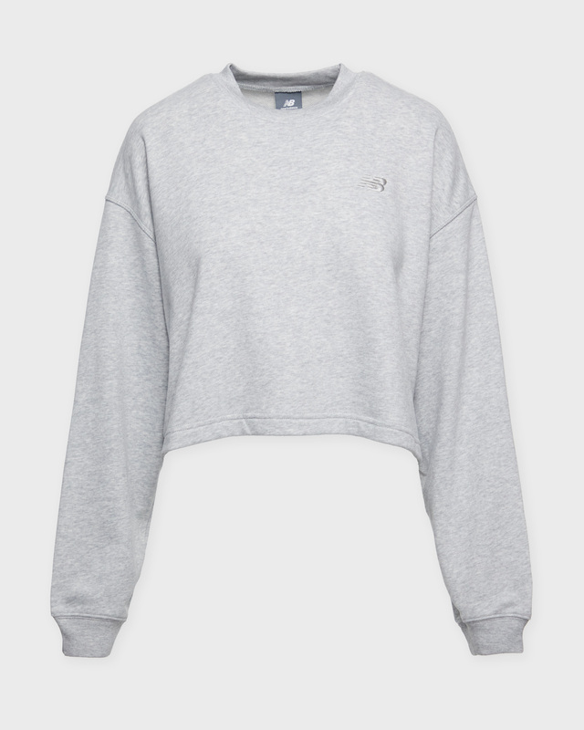 New Balance Sweatshirt Coastal Fleece Crew Grå XL