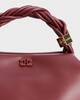 GANNI Väska Bou Small Burgundy  ONESIZE
