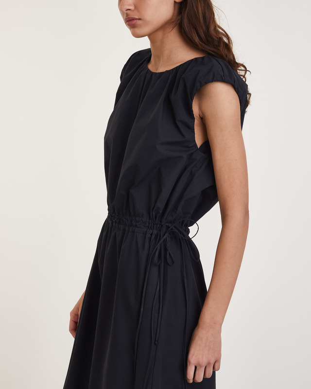 Dagmar Klänning Cotton Poplin Svart 36