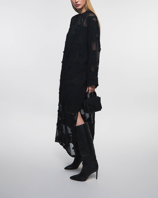 Rodebjer Dress Capri Applique Black L