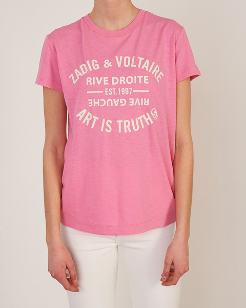 T-shirt Walk Blason Pink 2