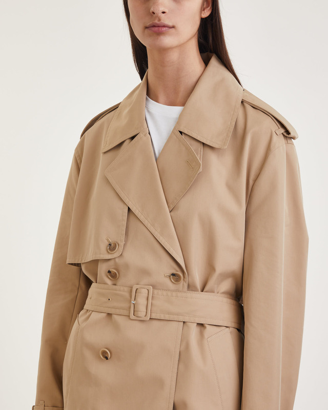 Filippa K Trench Coat Oversized  Sand 38