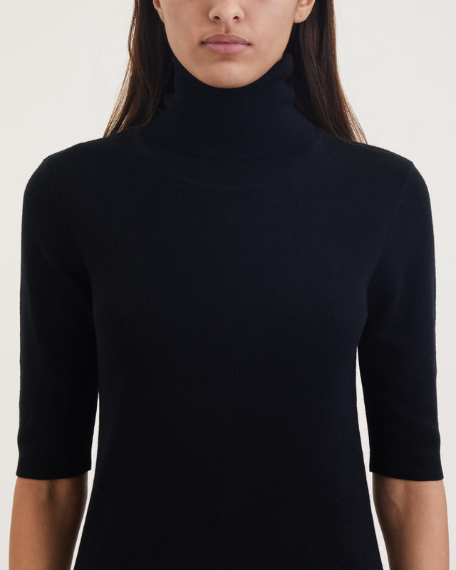 Filippa K Top Merino Elbow Sleeve Svart XS