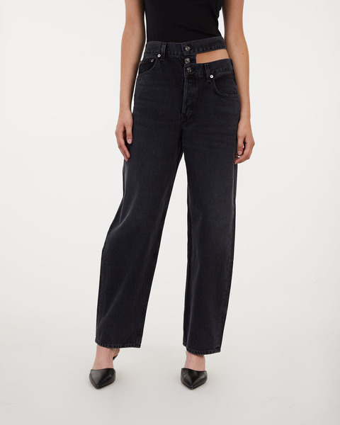 Jeans Broken Waistband Washed black 1