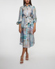 Zimmermann Klänning Illuminate Midi Tunic Blå 1 (S-M)