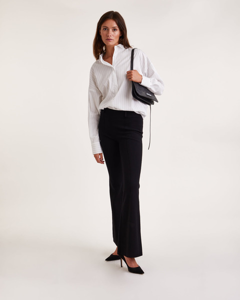 Skjorta Julia Stripe Vit/svart 2