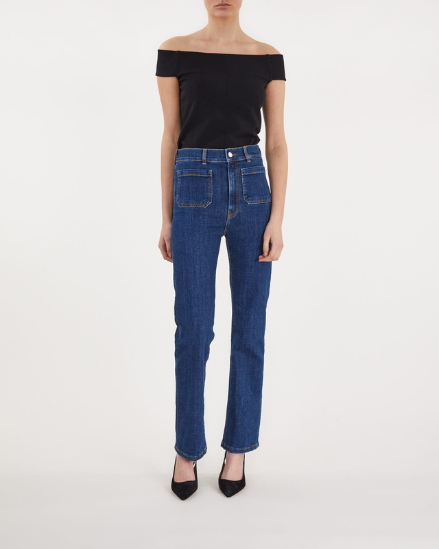Jeanerica Jeans AW014 Alta Blå W26/L32