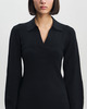 Filippa K Klänning Knit Polo Svart XS