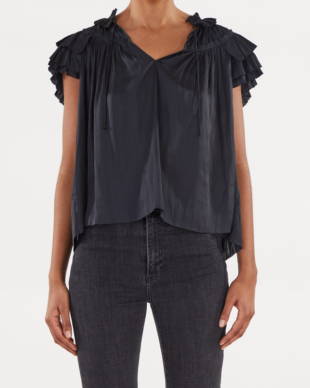 Ulla Johnson Top Liv Svart US 6 (EUR 38)