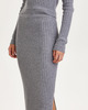 Filippa K Skirt Rib Knit Light grey XL