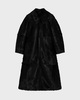 By Malene Birger Shearlingkappa RAFAIA Svart 36