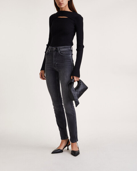 Jeans Beck Mörkgrå 2