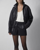 Wakakuu Icons Shorts Faux Leather Svart XS