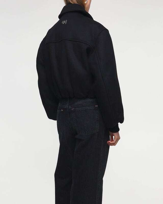 Acne Studios Jacket Wool Bomber Black 38