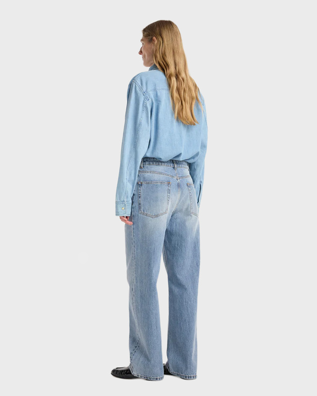 RÓHE Jeans Bruun Signature Baggy Denim Washed Blue 36