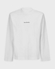 Acne Studios T-shirt Long Sleeve Logo White M