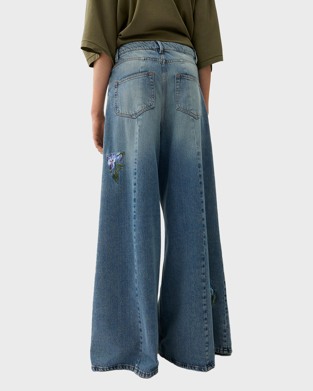 Rodebjer Jeans Maja Embroidery Indigo M