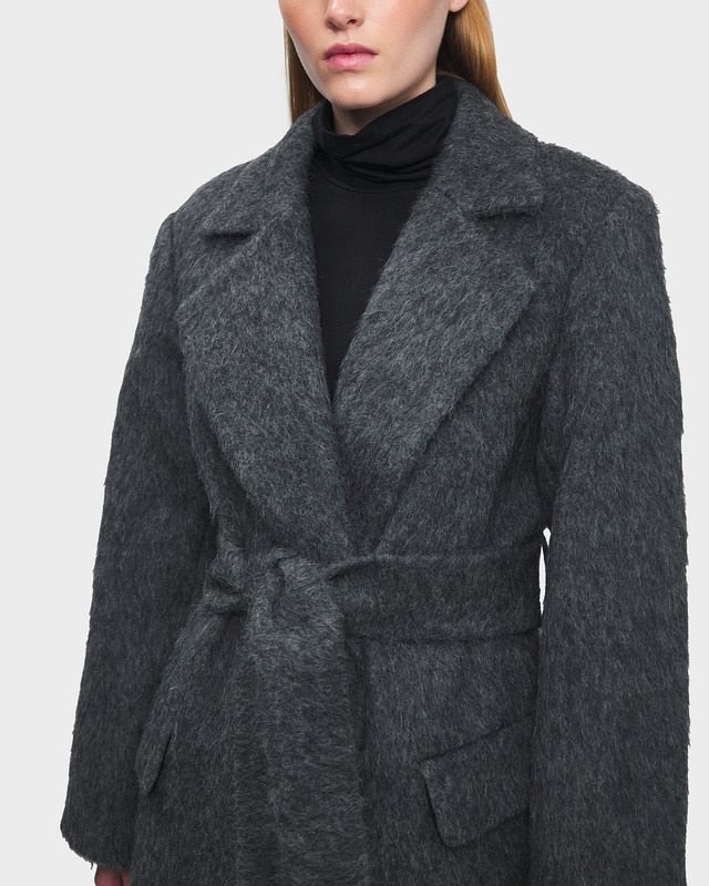 Almada Label  Coat Ivy Mörkgrå S