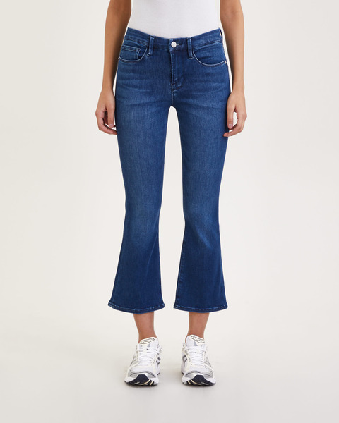 Jeans Le Crop Mini Boot Bornstein Blå 1