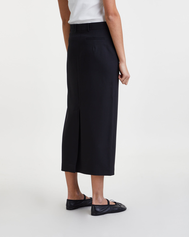 Teurn Studios Skirt Long Tailored Svart 38