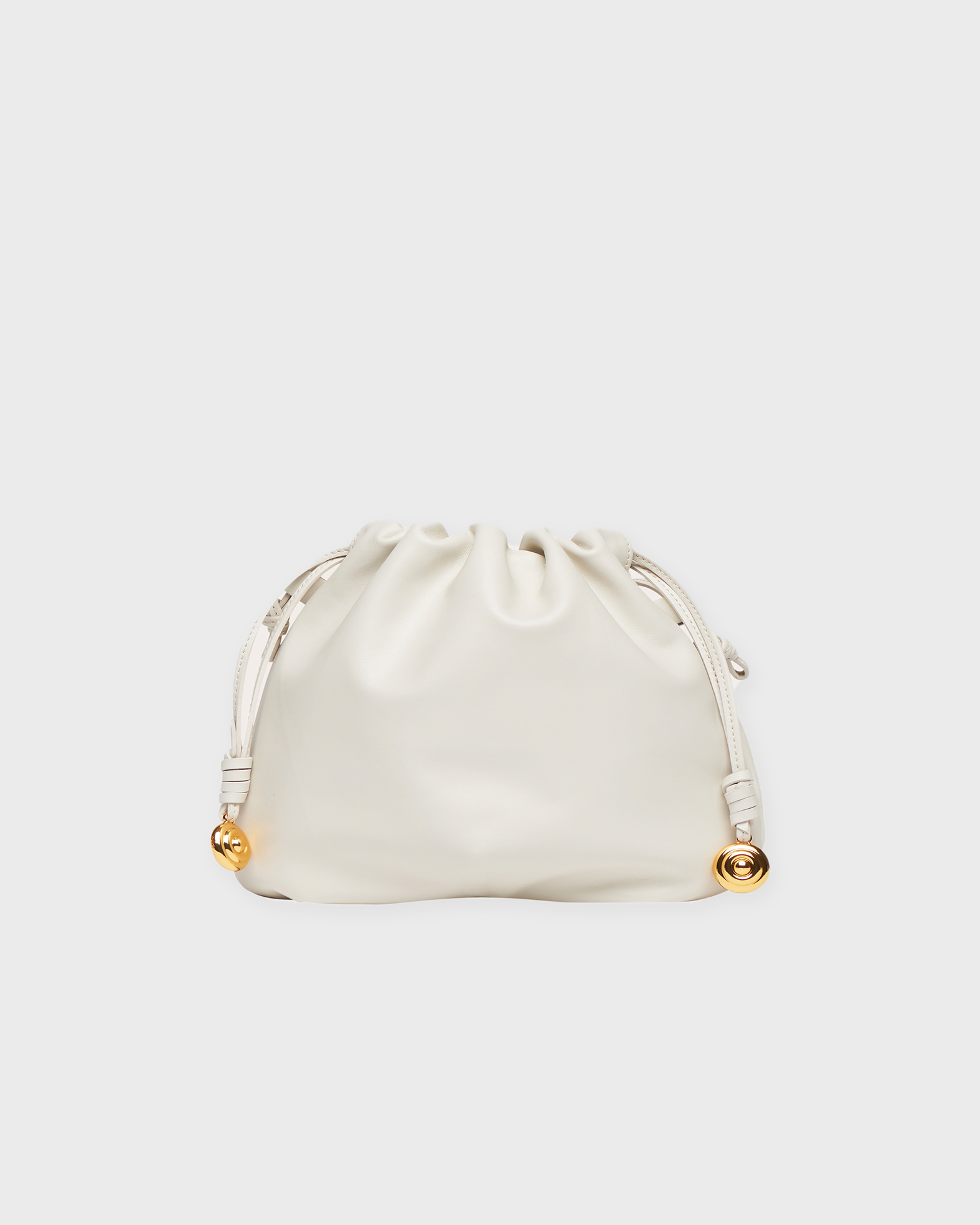 Liffner Bag Charm Pouch Mini In White