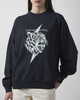 Anine Bing Sweatshirt Miles Tiger Black XS