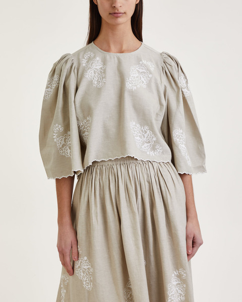 Blouse Devi Grå 1