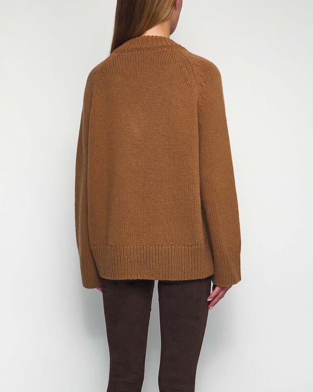 Wakakuu Icons Tröja Glenco Wool Cashmere Camel XS