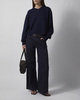 Wakakuu Icons Genser Cashmere V-Neck Navy M