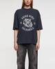 Anine Bing T-shirt Avi Collegiate Leopard Black XS