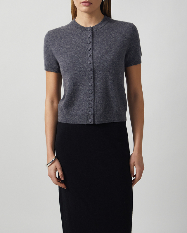 LISA YANG Cardigan Lunea Cashmere Grey 0 (XS-S)