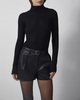 Wakakuu Icons Tröja Merino Wool Turtleneck Diane Black L