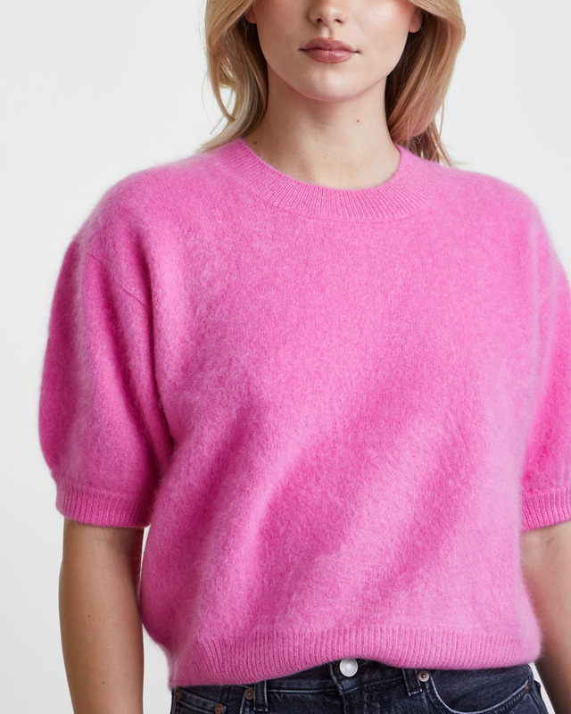 LISA YANG Sweater Juniper Cashmere Rosa 1 (S-M)