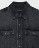 Anine Bing Shirt Paxton  Washed black L