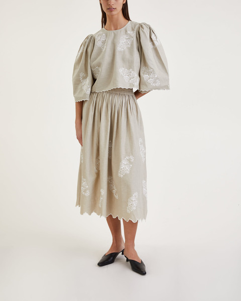 Blouse Devi Grå 2