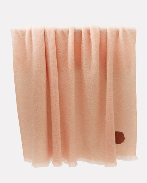 Wool Blanket Peach Light pink ONESIZE 2