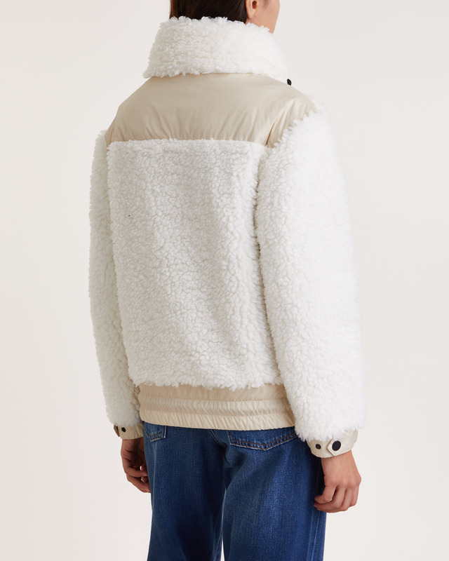 Moncler Grenoble Jacka Maglia Cardigan Offwhite XS