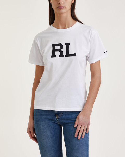 T-Shirt Logo Short Sleeve Vit 1