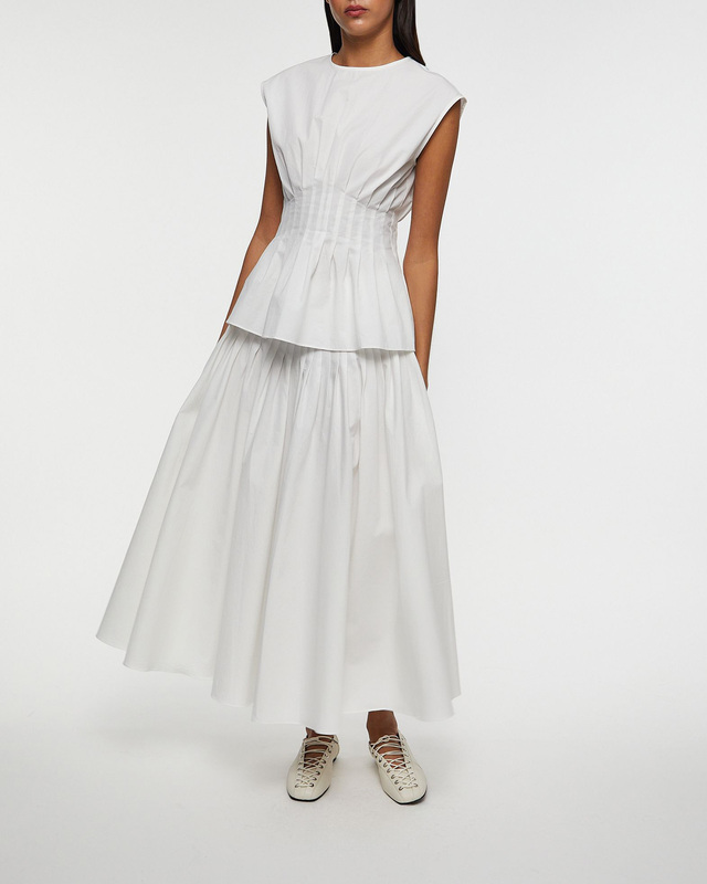 Wakakuu Icons Skirt Dover Pleated White M