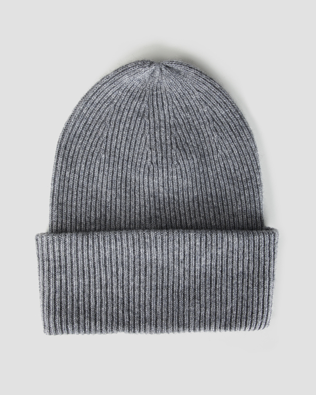 Lisa Yang Cashmere Hat Stockholm Grey ONESIZE