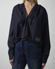 Acne Studios Skjorta Button-up Wool Overshirt Navy 34